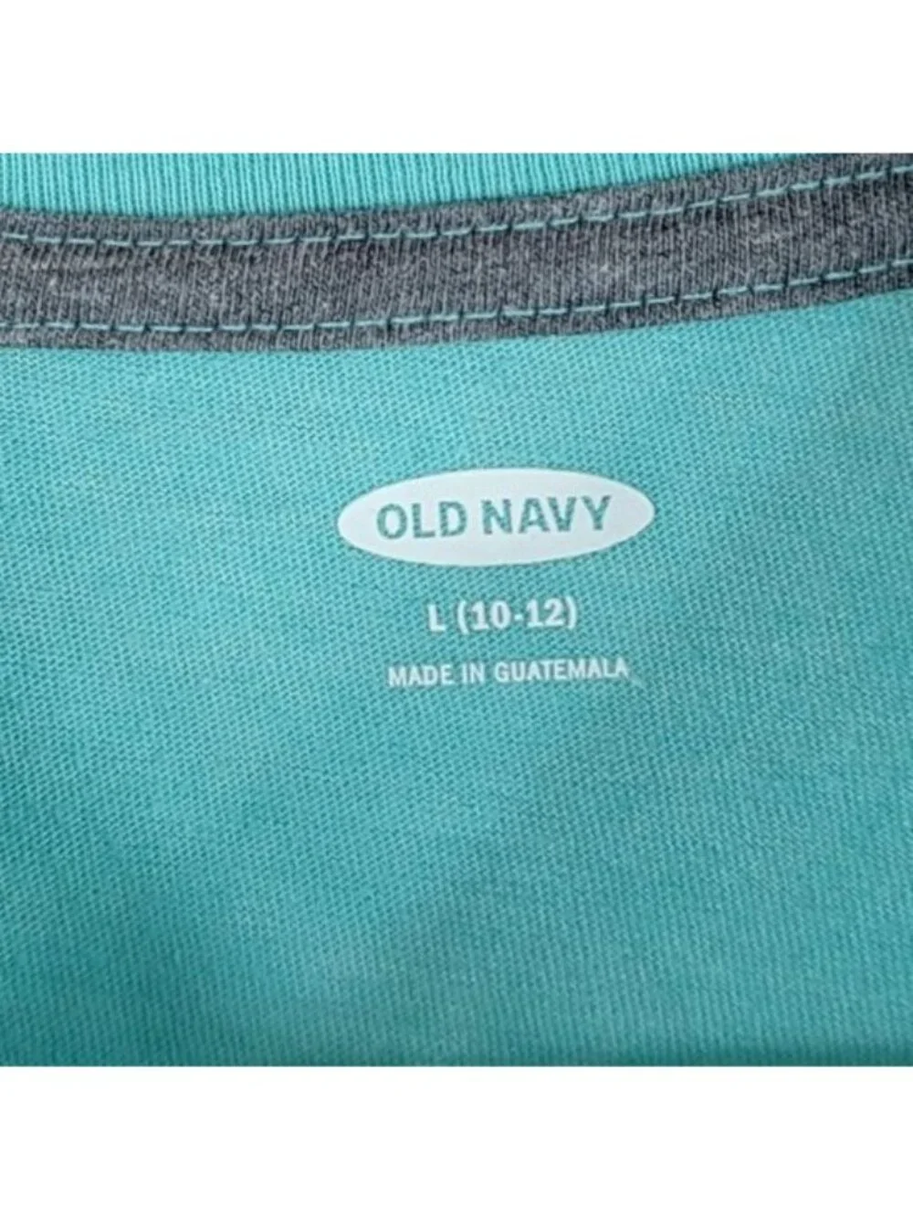 Old Navy Boys Be Kind T Shirt Blue Large One Kind Just Kind Human Short Sleeves